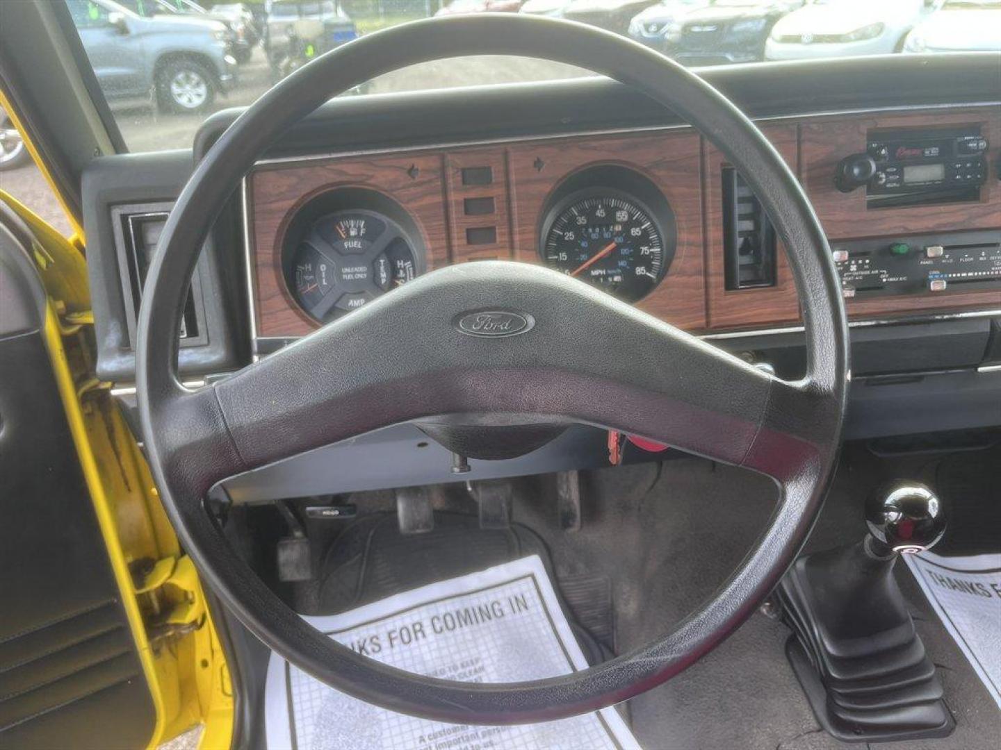 1983 Yellow /Black Ford Ranger (1FTCR10A9DU) with an 2.3l I-4 1bbl 2.3l engine, Manual transmission, located at 745 East Steele Rd., West Columbia, SC, 29170, (803) 755-9148, 33.927212, -81.148483 - Special Internet Price! 1983 Ford Ranger - Photo#7