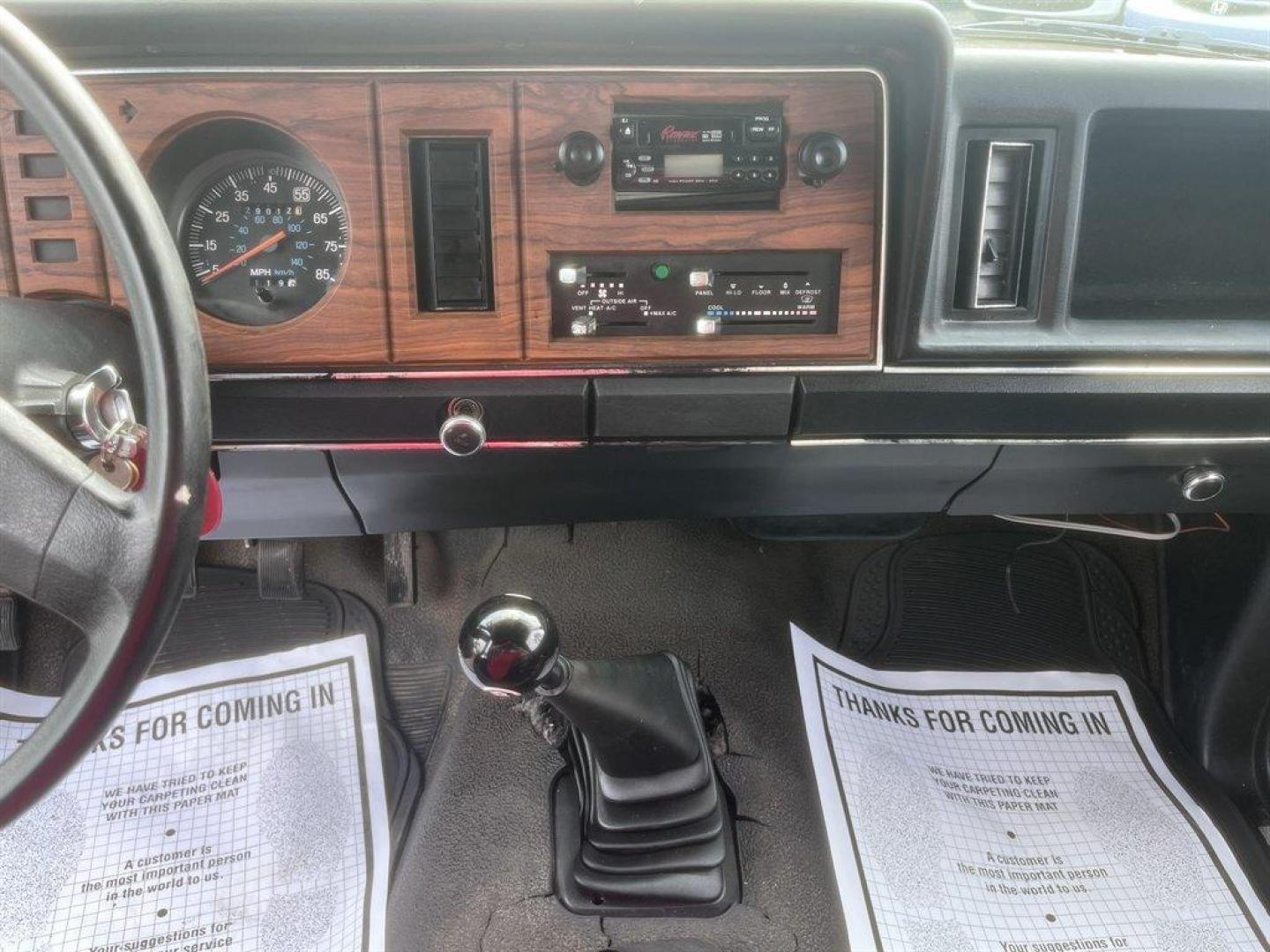 1983 Yellow /Black Ford Ranger (1FTCR10A9DU) with an 2.3l I-4 1bbl 2.3l engine, Manual transmission, located at 745 East Steele Rd., West Columbia, SC, 29170, (803) 755-9148, 33.927212, -81.148483 - Special Internet Price! 1983 Ford Ranger - Photo#9