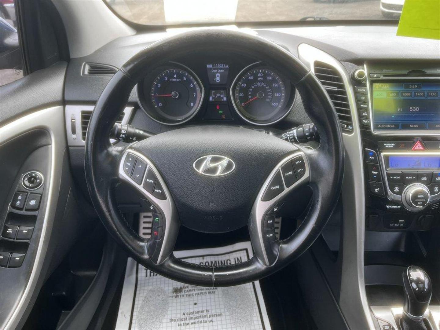 2014 Blue /Black Hyundai Elantra (KMHD35LHXEU) with an 2.0l I-4 DI Dohc Cvvt 2.0 engine, Automatic transmission, located at 745 East Steele Rd., West Columbia, SC, 29170, (803) 755-9148, 33.927212, -81.148483 - Special Internet Price! 2014 Hyundai Elantra with AM/FM radio, Backup camera, Bluetooth, Navigation, Sunroof, Cruise control, Leather interior, Powered windows, Powered door locks, Plus more! - Photo#6