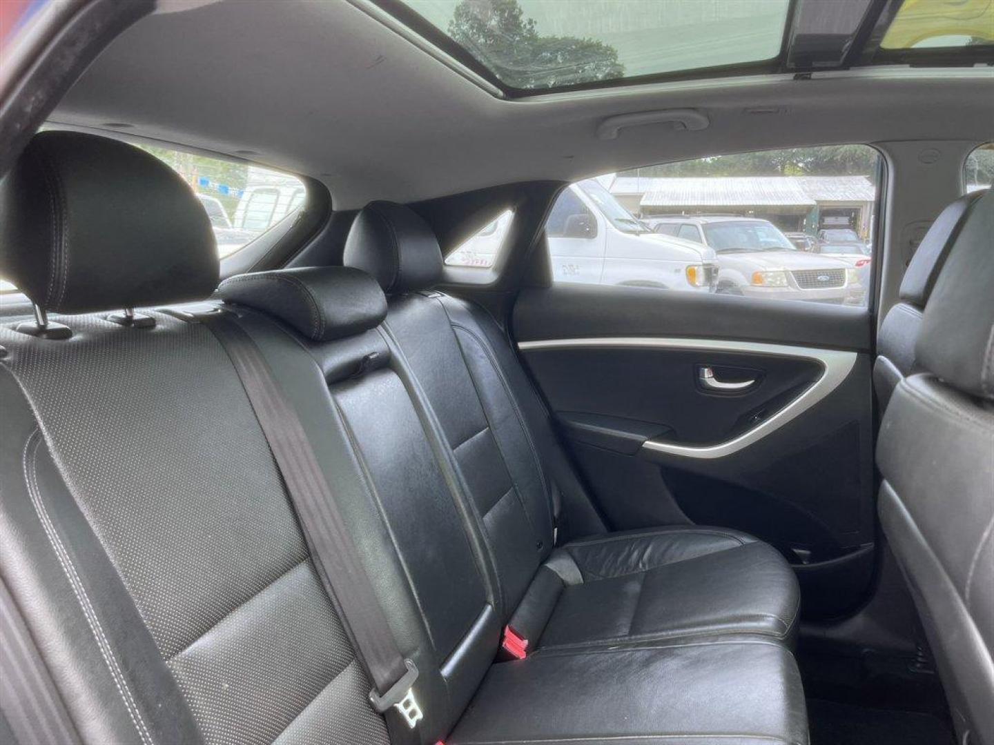 2014 Blue /Black Hyundai Elantra (KMHD35LHXEU) with an 2.0l I-4 DI Dohc Cvvt 2.0 engine, Automatic transmission, located at 745 East Steele Rd., West Columbia, SC, 29170, (803) 755-9148, 33.927212, -81.148483 - Special Internet Price! 2014 Hyundai Elantra with AM/FM radio, Backup camera, Bluetooth, Navigation, Sunroof, Cruise control, Leather interior, Powered windows, Powered door locks, Plus more! - Photo#25