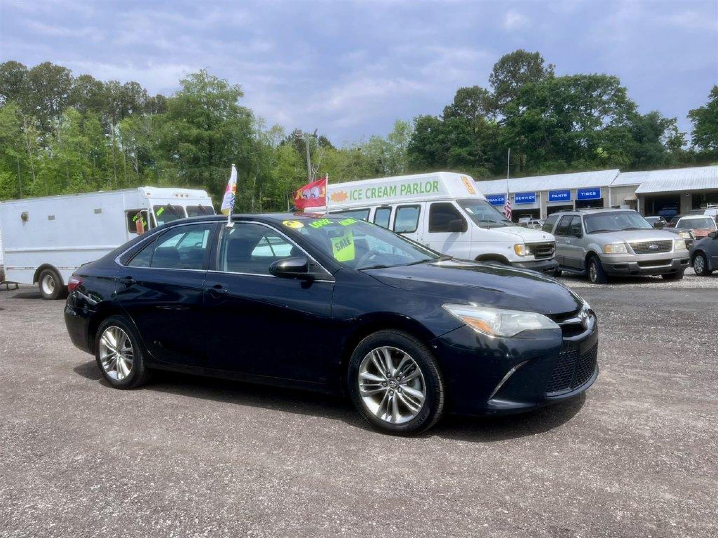 2017 Black /Black Toyota Camry (4T1BF1FK6HU) with an 2.5l I-4 SFI Dohc VVT-I 2 engine, Automatic transmission, located at 745 East Steele Rd., West Columbia, SC, 29170, (803) 755-9148, 33.927212, -81.148483 - Special Internet Price! 2017 Toyota Camry with AM/FM radio, Bluetooth, Backup camera, Navigation, Cruise control, Keyless entry, Powered driver seat, Leather interior, Powered windows, Powered door locks, Plus more! - Photo#2