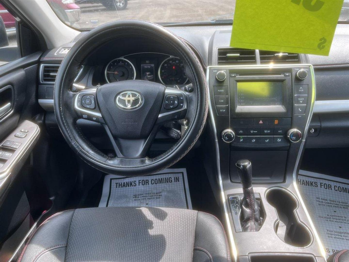 2017 Black /Black Toyota Camry (4T1BF1FK6HU) with an 2.5l I-4 SFI Dohc VVT-I 2 engine, Automatic transmission, located at 745 East Steele Rd., West Columbia, SC, 29170, (803) 755-9148, 33.927212, -81.148483 - Special Internet Price! 2017 Toyota Camry with AM/FM radio, Bluetooth, Backup camera, Navigation, Cruise control, Keyless entry, Powered driver seat, Leather interior, Powered windows, Powered door locks, Plus more! - Photo#6