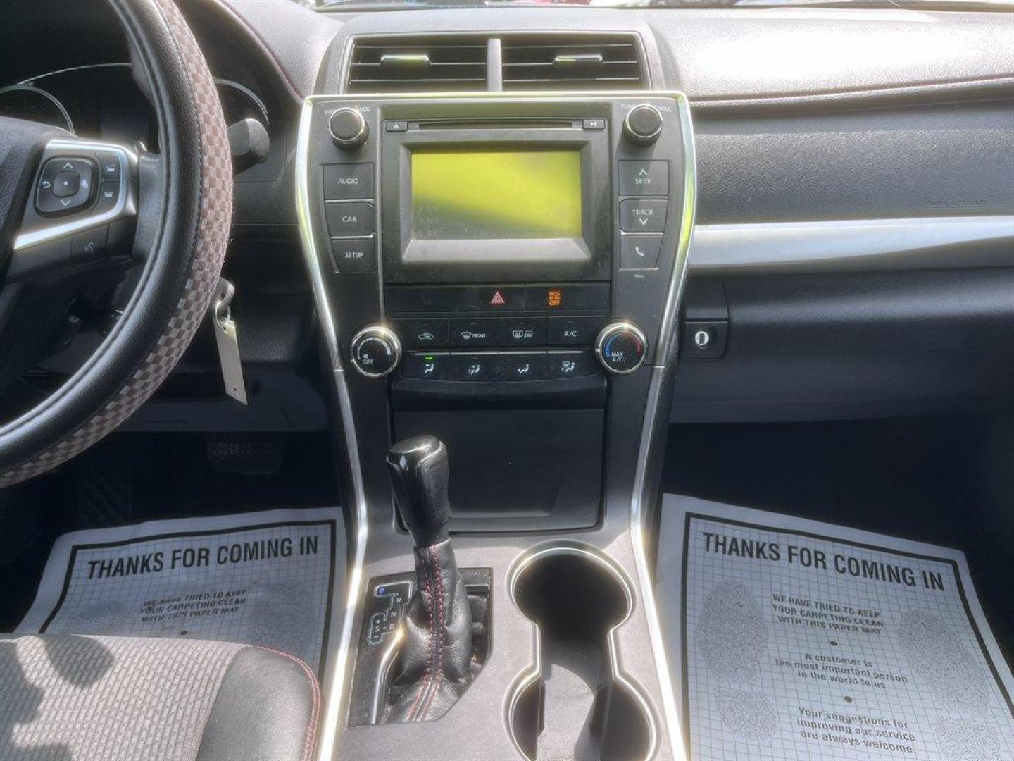 2017 Black /Black Toyota Camry (4T1BF1FK6HU) with an 2.5l I-4 SFI Dohc VVT-I 2 engine, Automatic transmission, located at 745 East Steele Rd., West Columbia, SC, 29170, (803) 755-9148, 33.927212, -81.148483 - Special Internet Price! 2017 Toyota Camry with AM/FM radio, Bluetooth, Backup camera, Navigation, Cruise control, Keyless entry, Powered driver seat, Leather interior, Powered windows, Powered door locks, Plus more! - Photo#11