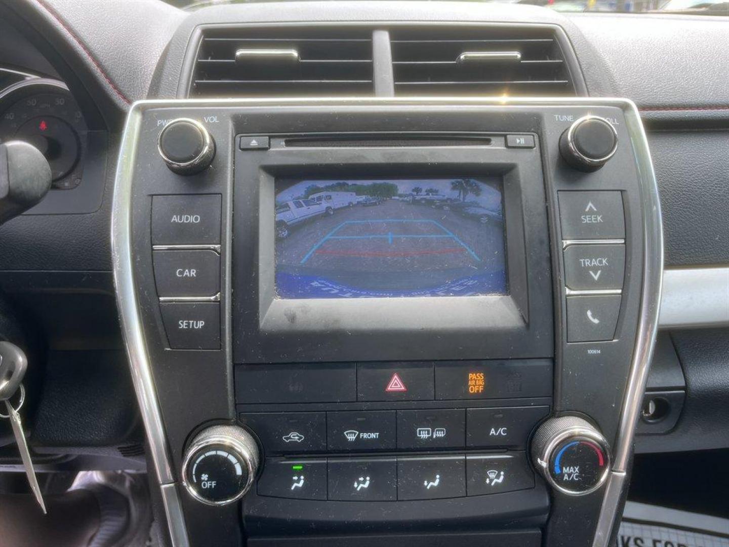 2017 Black /Black Toyota Camry (4T1BF1FK6HU) with an 2.5l I-4 SFI Dohc VVT-I 2 engine, Automatic transmission, located at 745 East Steele Rd., West Columbia, SC, 29170, (803) 755-9148, 33.927212, -81.148483 - Special Internet Price! 2017 Toyota Camry with AM/FM radio, Bluetooth, Backup camera, Navigation, Cruise control, Keyless entry, Powered driver seat, Leather interior, Powered windows, Powered door locks, Plus more! - Photo#13