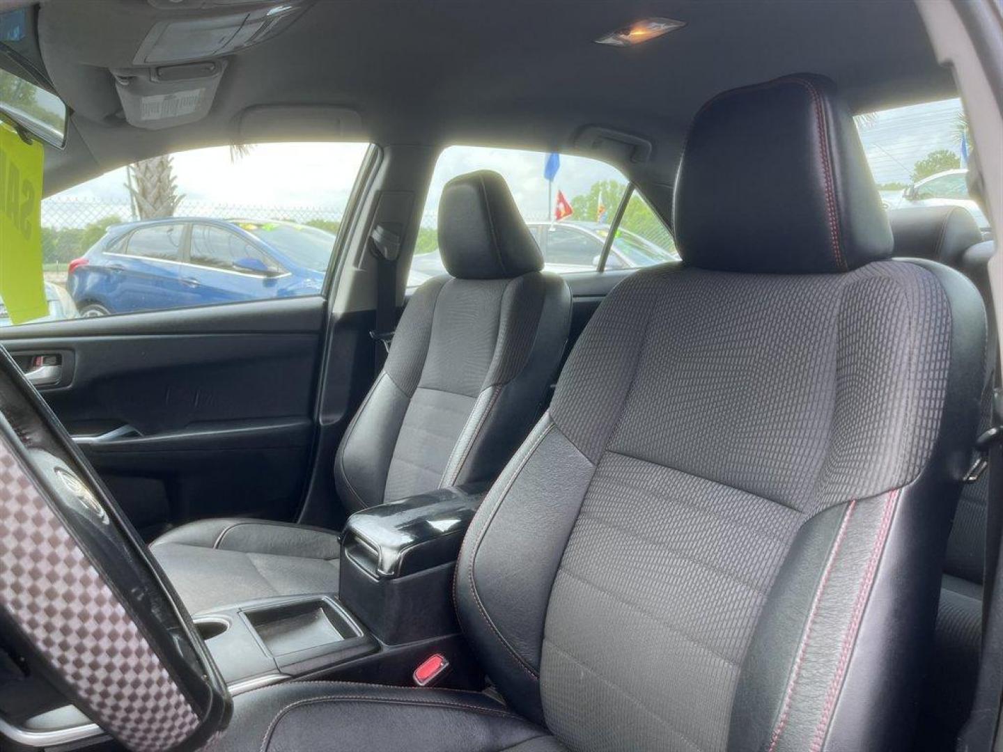 2017 Black /Black Toyota Camry (4T1BF1FK6HU) with an 2.5l I-4 SFI Dohc VVT-I 2 engine, Automatic transmission, located at 745 East Steele Rd., West Columbia, SC, 29170, (803) 755-9148, 33.927212, -81.148483 - Special Internet Price! 2017 Toyota Camry with AM/FM radio, Bluetooth, Backup camera, Navigation, Cruise control, Keyless entry, Powered driver seat, Leather interior, Powered windows, Powered door locks, Plus more! - Photo#18