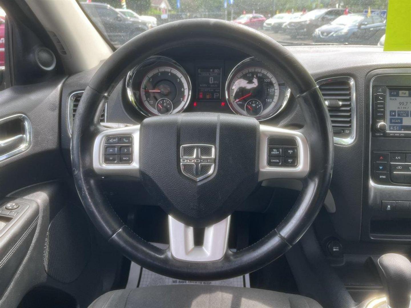 2011 Black /Black Dodge Durango (1D4RD2GG8BC) with an 3.6l V6 MPI Dohc 3.6l engine, Automatic transmission, located at 745 East Steele Rd., West Columbia, SC, 29170, (803) 755-9148, 33.927212, -81.148483 - Special Internet Price! 2011 Dodge Durango with AM/FM radio, Backup camera, Cruise control, 3rd row seating, Cloth interior, Powered windows, Powered door locks, Plus more! - Photo#7