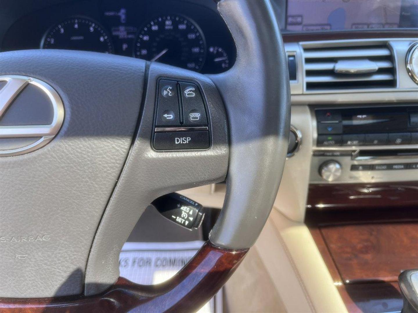 2013 Black /Tan Lexus LS 460 (JTHBL5EF9D5) with an 4.6l V8 SFI Dohc VVT-I 4. engine, Automatic transmission, located at 745 East Steele Rd., West Columbia, SC, 29170, (803) 755-9148, 33.927212, -81.148483 - Special Internet Price! 2013 Lexus LS with AM/FM radio, Backup camera, Navigation, Sunroof, Push to start, Keyless entry, Powered front seats, Heating and cooling front seats, Leather interior, Powered windows, Powered door locks, Plus more! - Photo#9