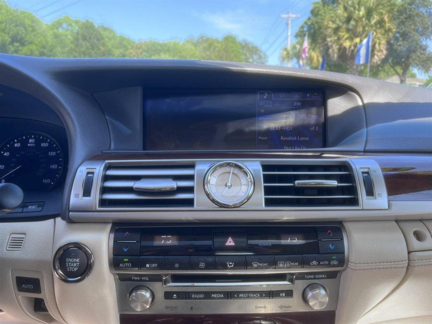 2013 Black /Tan Lexus LS 460 (JTHBL5EF9D5) with an 4.6l V8 SFI Dohc VVT-I 4. engine, Automatic transmission, located at 745 East Steele Rd., West Columbia, SC, 29170, (803) 755-9148, 33.927212, -81.148483 - Special Internet Price! 2013 Lexus LS with AM/FM radio, Backup camera, Navigation, Sunroof, Push to start, Keyless entry, Powered front seats, Heating and cooling front seats, Leather interior, Powered windows, Powered door locks, Plus more! - Photo#14