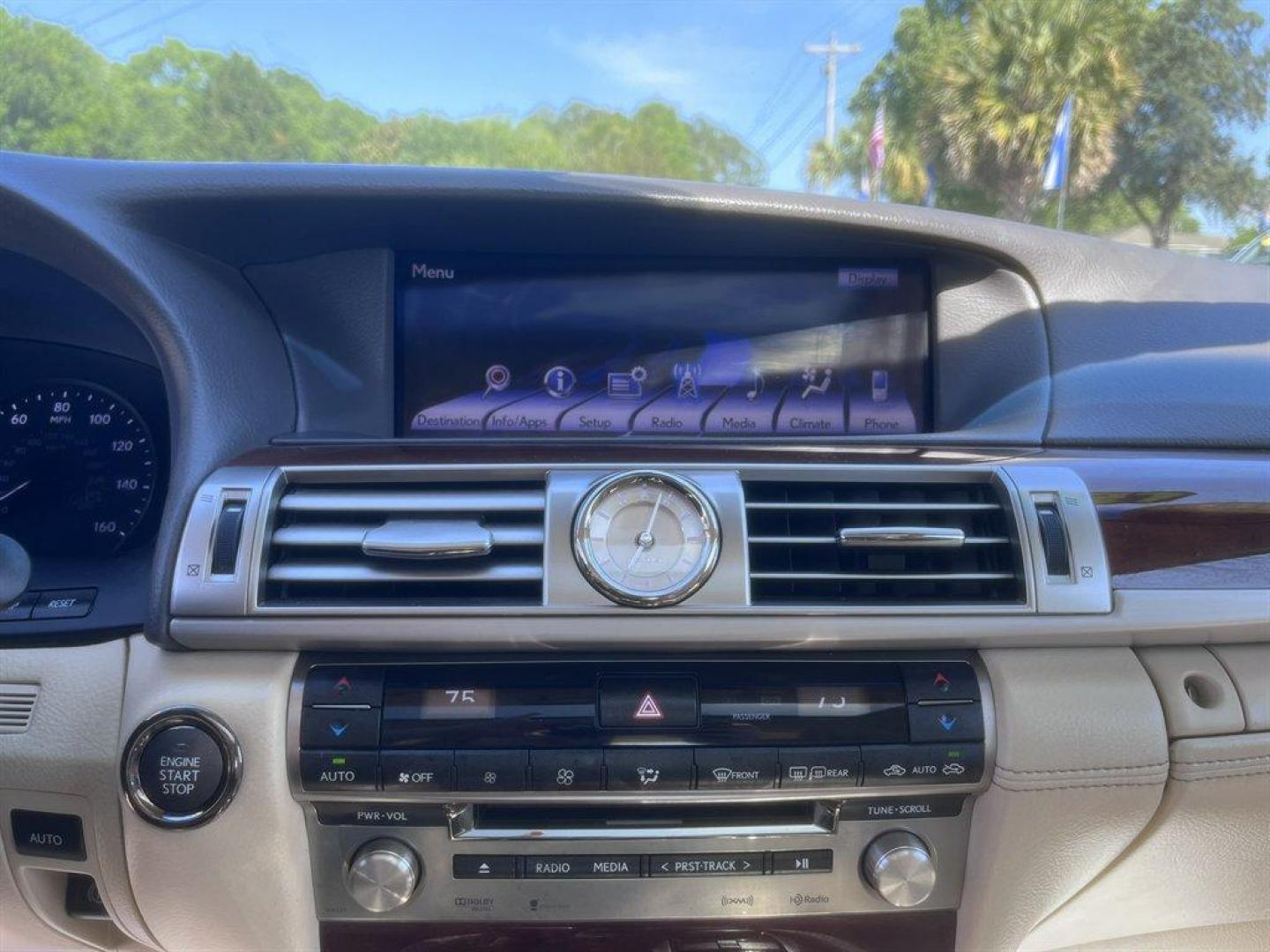 2013 Black /Tan Lexus LS 460 (JTHBL5EF9D5) with an 4.6l V8 SFI Dohc VVT-I 4. engine, Automatic transmission, located at 745 East Steele Rd., West Columbia, SC, 29170, (803) 755-9148, 33.927212, -81.148483 - Special Internet Price! 2013 Lexus LS with AM/FM radio, Backup camera, Navigation, Sunroof, Push to start, Keyless entry, Powered front seats, Heating and cooling front seats, Leather interior, Powered windows, Powered door locks, Plus more! - Photo#15