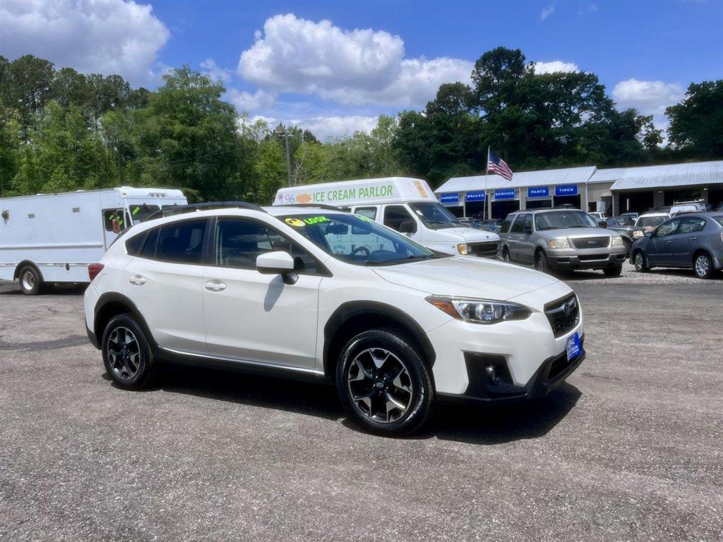 2019 White /Black Subaru Crosstrek (JF2GTACCXK9) with an 2.0l H-4 DI Dohc 2.0l engine, Manual transmission, located at 745 East Steele Rd., West Columbia, SC, 29170, (803) 755-9148, 33.927212, -81.148483 - Special Internet Price! 2019 Subaru Crosstrek - Photo#2