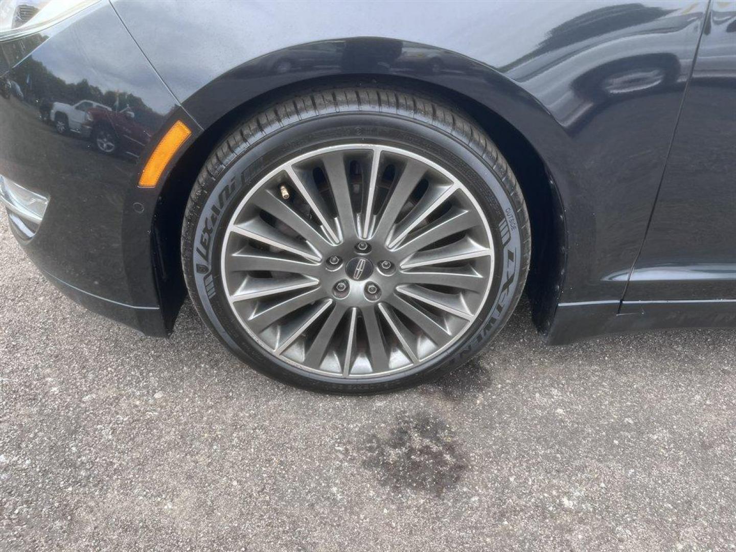2014 Black /Taupe Lincoln MKZ (3LN6L2G93ER) with an 2.0l I-4 DI T/C Ecoboost engine, Automatic transmission, located at 745 East Steele Rd., West Columbia, SC, 29170, (803) 755-9148, 33.927212, -81.148483 - Special Internet Price! 2014 Lincoln MKZ with AM/FM radio, Bluetooth for phone, Navigation, Cruise control, Sunroof, Keyless entry, Push to start, Leather interior, Powered windows, Powered door locks, Plus more! - Photo#33