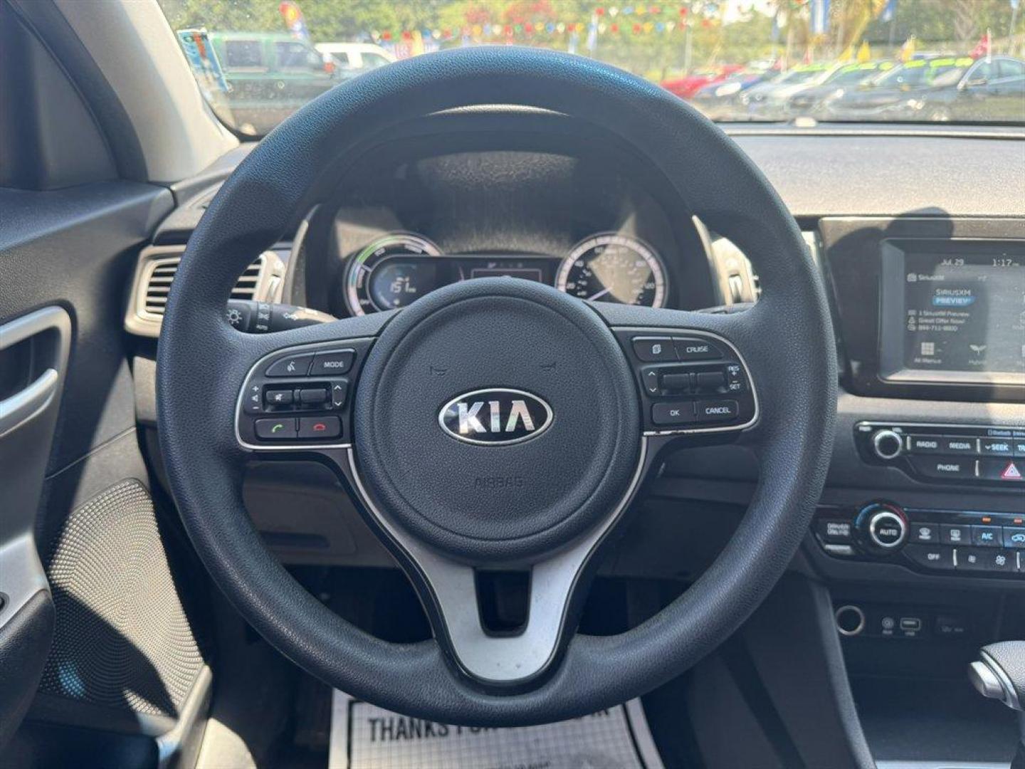 2019 Red /Black Kia Niro (KNDCB3LC2K5) with an 1.6l I-4 DI Dohc Hybrid 1 engine, Automatic transmission, located at 745 East Steele Rd., West Columbia, SC, 29170, (803) 755-9148, 33.927212, -81.148483 - Special Internet Price! 2019 Kia Niro with AM/FM radio, Backup camera, Bluetooth, Cruise control, Cloth interior, Powered windows, Powered door locks, Plus more! - Photo#7