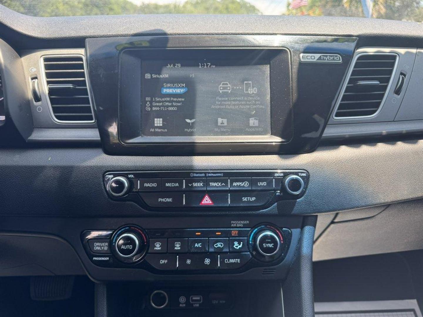 2019 Red /Black Kia Niro (KNDCB3LC2K5) with an 1.6l I-4 DI Dohc Hybrid 1 engine, Automatic transmission, located at 745 East Steele Rd., West Columbia, SC, 29170, (803) 755-9148, 33.927212, -81.148483 - Special Internet Price! 2019 Kia Niro with AM/FM radio, Backup camera, Bluetooth, Cruise control, Cloth interior, Powered windows, Powered door locks, Plus more! - Photo#12