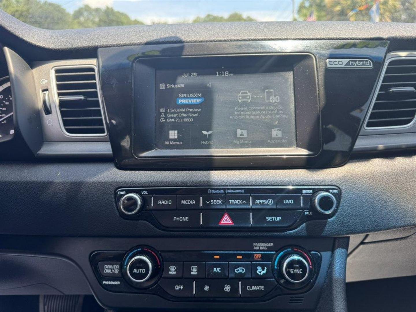 2019 Red /Black Kia Niro (KNDCB3LC2K5) with an 1.6l I-4 DI Dohc Hybrid 1 engine, Automatic transmission, located at 745 East Steele Rd., West Columbia, SC, 29170, (803) 755-9148, 33.927212, -81.148483 - Special Internet Price! 2019 Kia Niro with AM/FM radio, Backup camera, Bluetooth, Cruise control, Cloth interior, Powered windows, Powered door locks, Plus more! - Photo#13