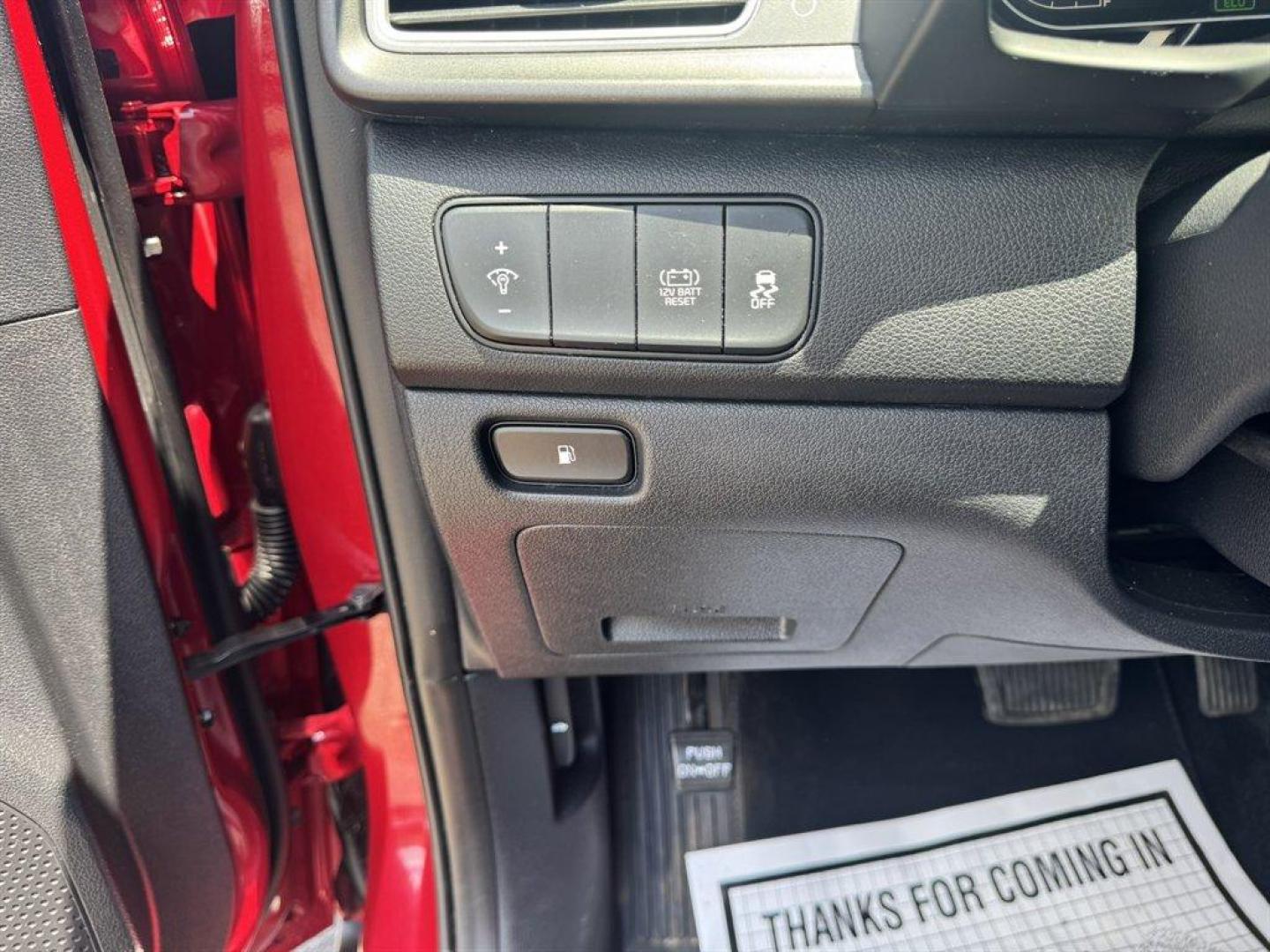 2019 Red /Black Kia Niro (KNDCB3LC2K5) with an 1.6l I-4 DI Dohc Hybrid 1 engine, Automatic transmission, located at 745 East Steele Rd., West Columbia, SC, 29170, (803) 755-9148, 33.927212, -81.148483 - Special Internet Price! 2019 Kia Niro with AM/FM radio, Backup camera, Bluetooth, Cruise control, Cloth interior, Powered windows, Powered door locks, Plus more! - Photo#19