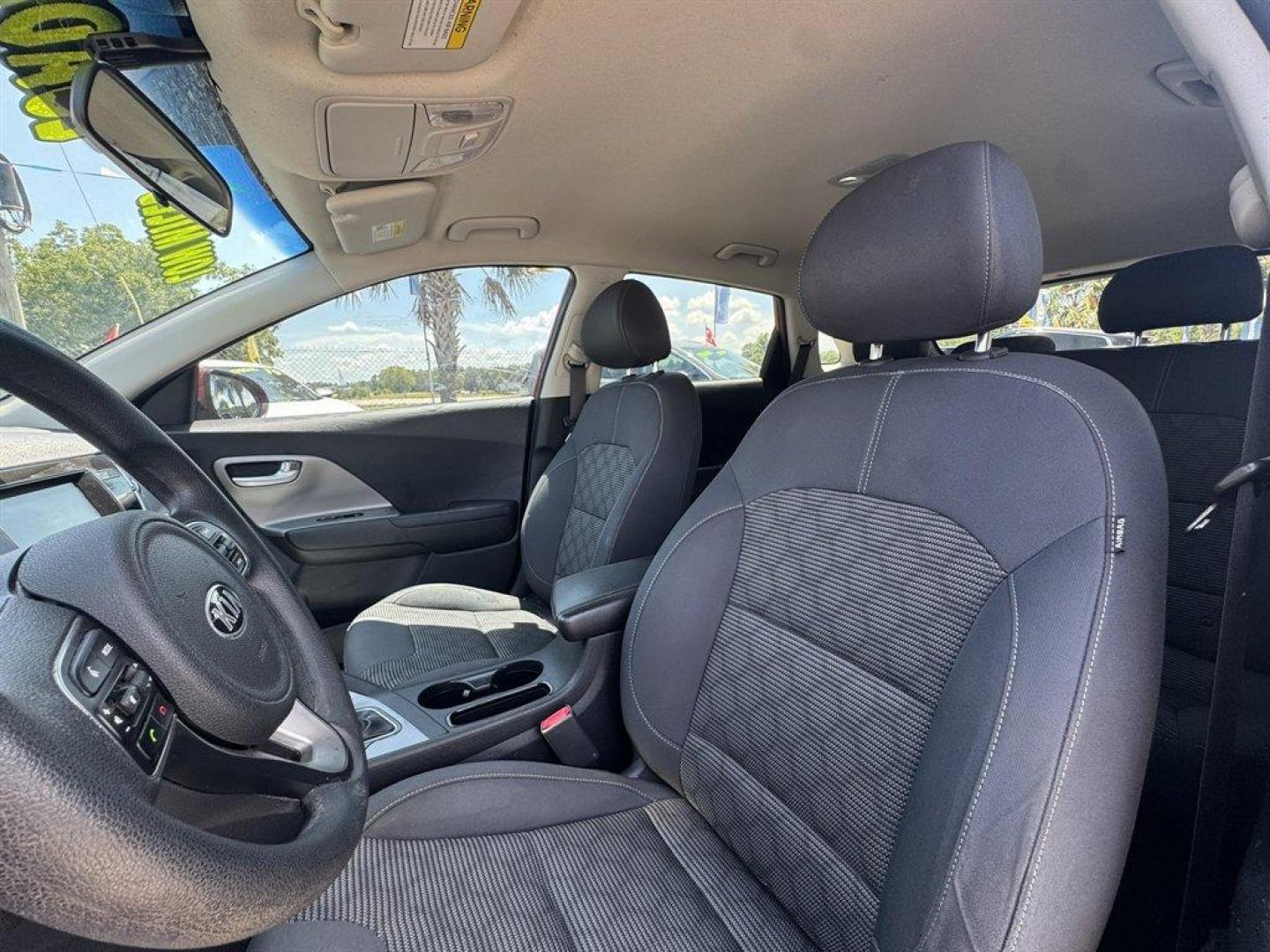 2019 Red /Black Kia Niro (KNDCB3LC2K5) with an 1.6l I-4 DI Dohc Hybrid 1 engine, Automatic transmission, located at 745 East Steele Rd., West Columbia, SC, 29170, (803) 755-9148, 33.927212, -81.148483 - Special Internet Price! 2019 Kia Niro with AM/FM radio, Backup camera, Bluetooth, Cruise control, Cloth interior, Powered windows, Powered door locks, Plus more! - Photo#22