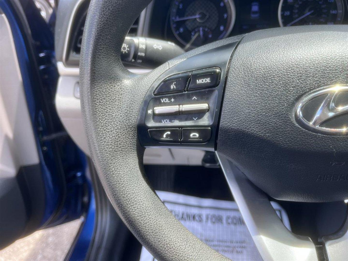 2020 Blue /Grey Hyundai Elantra (5NPD84LF9LH) with an 2.0l I-4 MPI Dohc 2.0l engine, Automatic transmission, located at 745 East Steele Rd., West Columbia, SC, 29170, (803) 755-9148, 33.927212, -81.148483 - Special Internet Price! 2020 Hyundai Elantra with AM/FM radio, Backup camera, Cruise control, Cloth interior, Powered windows, Powered door locks, Plus more! - Photo#8