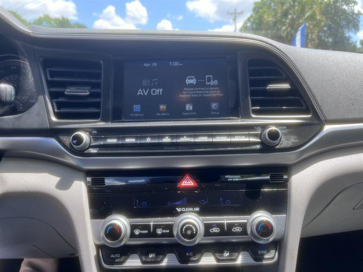 2020 Blue /Grey Hyundai Elantra (5NPD84LF9LH) with an 2.0l I-4 MPI Dohc 2.0l engine, Automatic transmission, located at 745 East Steele Rd., West Columbia, SC, 29170, (803) 755-9148, 33.927212, -81.148483 - Special Internet Price! 2020 Hyundai Elantra with AM/FM radio, Backup camera, Cruise control, Cloth interior, Powered windows, Powered door locks, Plus more! - Photo#12