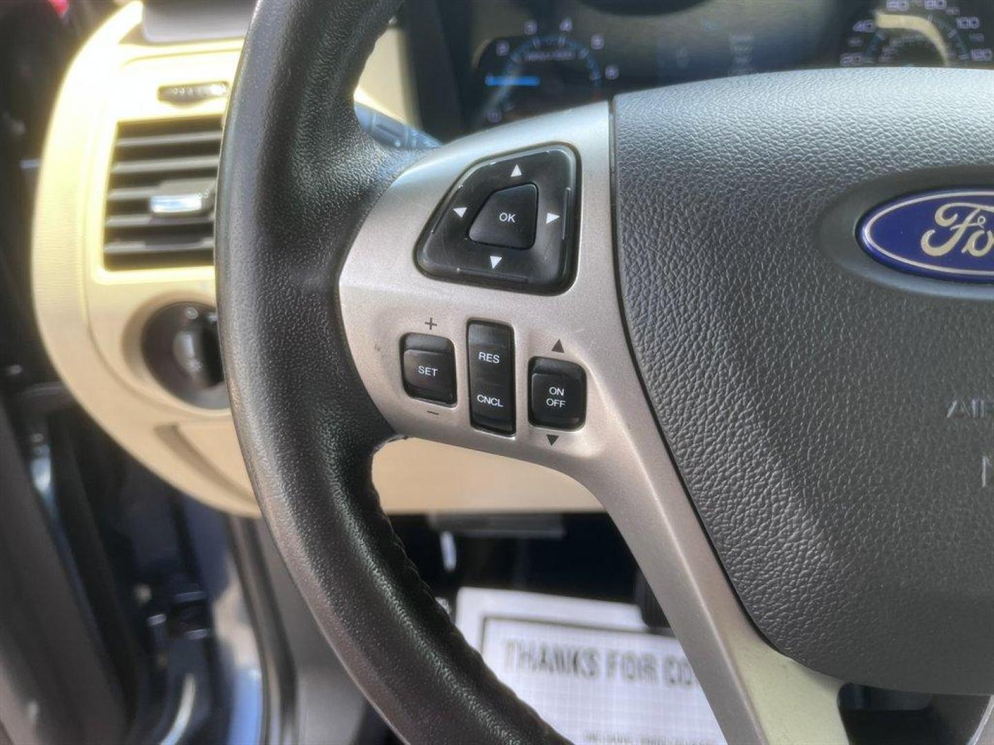 2018 Blue /Taupe Ford Flex (2FMGK5B85JB) with an 3.5l V6 Smpi TI-VCT 3.5l engine, Automatic transmission, located at 745 East Steele Rd., West Columbia, SC, 29170, (803) 755-9148, 33.927212, -81.148483 - Special Internet Price! 2018 Ford Flex - Photo#8