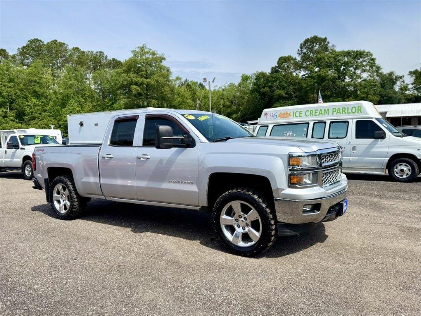 2014 Silver /Black Chevrolet Silverado 1500 (1GCVKREC1EZ) with an 5.3l V8 DI VVT Flex 5.3l engine, Automatic transmission, located at 745 East Steele Rd., West Columbia, SC, 29170, (803) 755-9148, 33.927212, -81.148483 - Special Internet Price! 2014 Chevrolet Silverado with AM/ FM radio, Backup camera, Cruise control, Keyless entry, Leather interior, Powered windows, Powered door locks, Plus more! - Photo#2