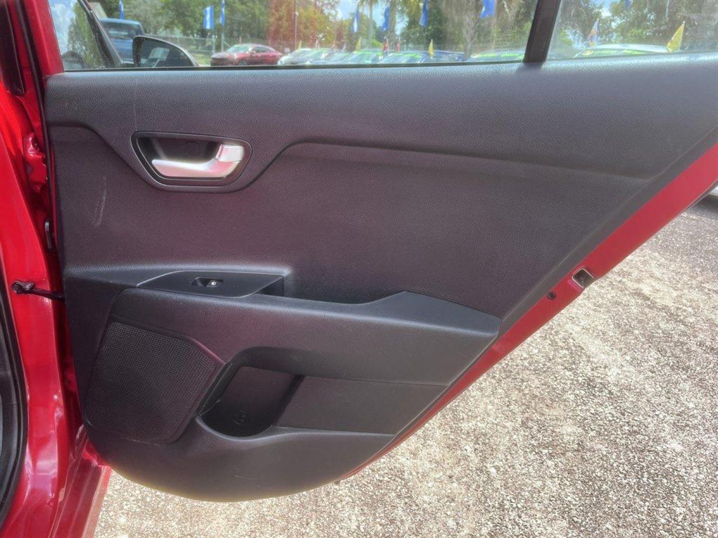 2021 Red /Black Kia Rio (3KPA24ADXME) with an 1.6l I-4 DI Dohc Cvvt 1.6 engine, Automatic transmission, located at 745 East Steele Rd., West Columbia, SC, 29170, (803) 755-9148, 33.927212, -81.148483 - Special Internet Price! 2021 Kia Rio with AM/FM radio, Cruise control, Backup camera, Cloth interior, Powered windows, Powered door locks, Plus more! - Photo#23