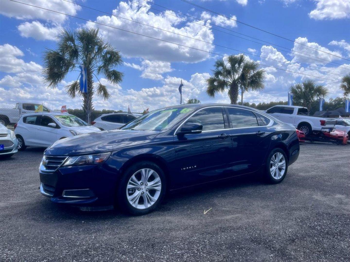 2015 Blue /Black Chevrolet Impala (1G1115SL9FU) with an 2.5l I-4 DI Dohc 2.5l engine, Automatic transmission, located at 745 East Steele Rd., West Columbia, SC, 29170, (803) 755-9148, 33.927212, -81.148483 - Special Internet Price! 2015 Chevrolet Impala with AM/FM radio, Backup camera, Keyless entry, Sunroof, Cruise control, Powered windows, Powered door locks, Plus more! - Photo#0