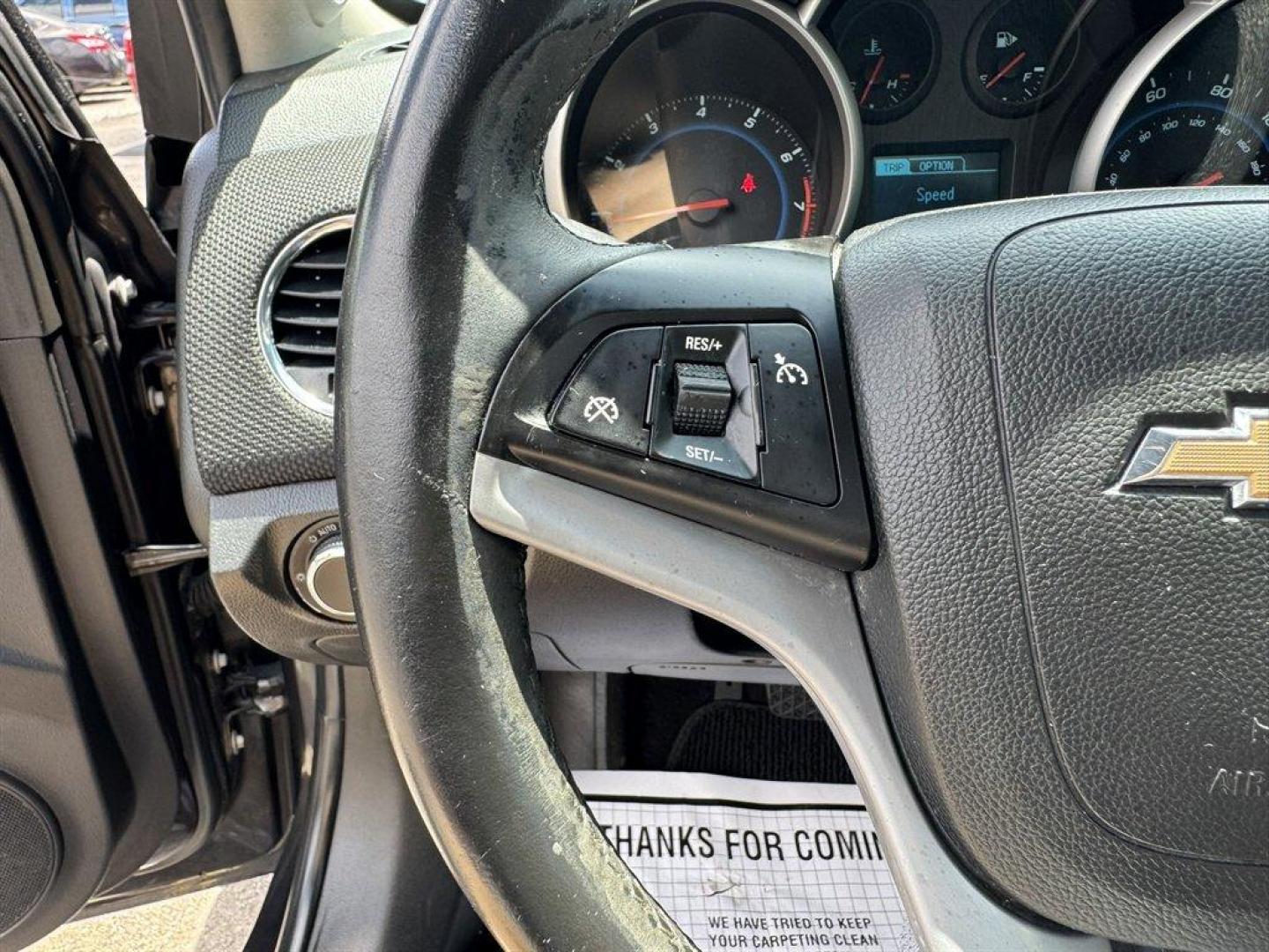 2015 Grey /Black Chevrolet Cruze (1G1PE5SB6F7) with an 1.4l I-4 MFI Dohc T/C 1.4 engine, Automatic transmission, located at 745 East Steele Rd., West Columbia, SC, 29170, (803) 755-9148, 33.927212, -81.148483 - Speacial Internet Price! 2015 Chevrolet Cruze with AM/FM radio, Cruise control, Leather interior, Keyless entry, Powered windows, Powered door locks, Plus more! - Photo#8