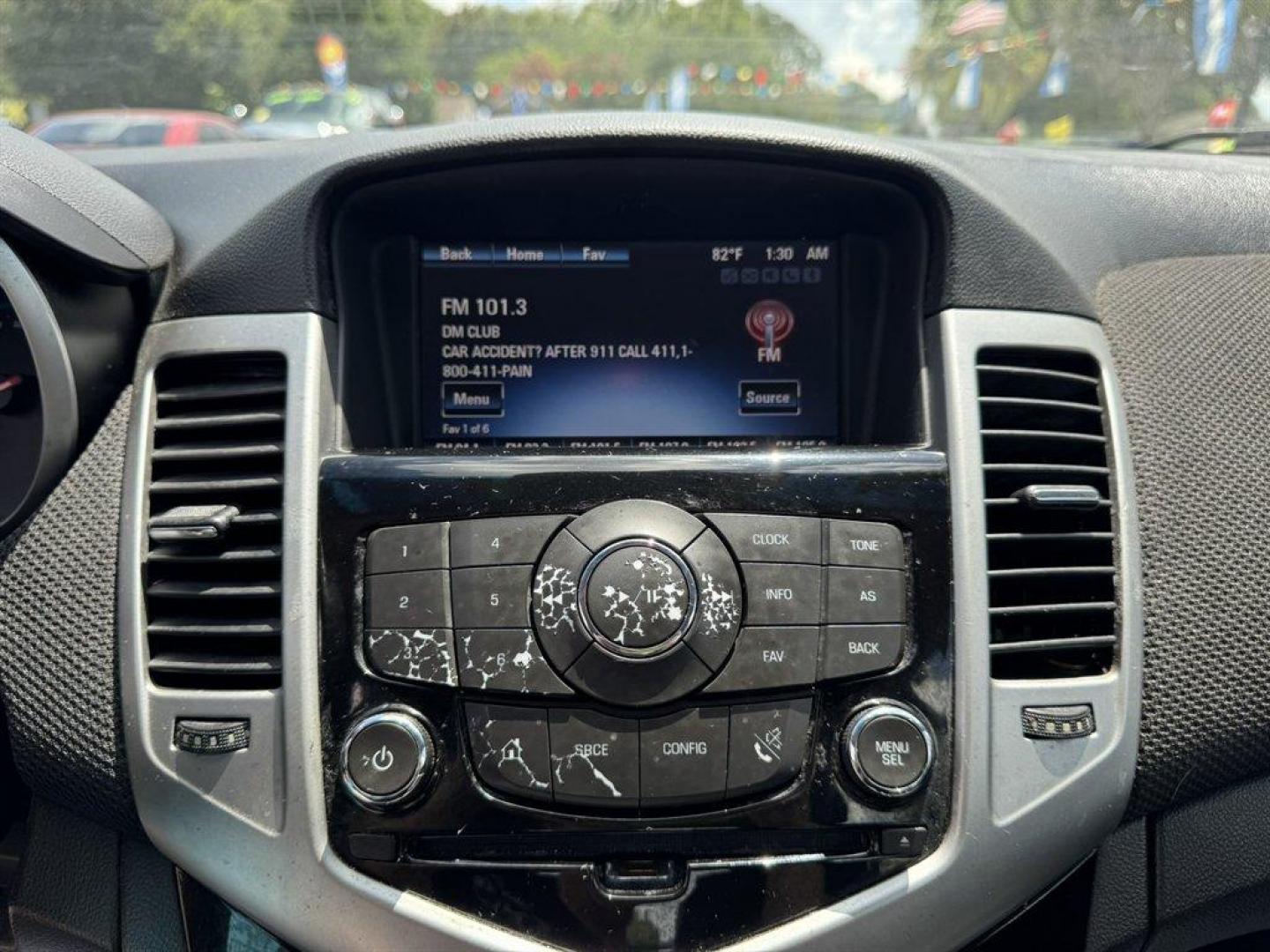 2015 Grey /Black Chevrolet Cruze (1G1PE5SB6F7) with an 1.4l I-4 MFI Dohc T/C 1.4 engine, Automatic transmission, located at 745 East Steele Rd., West Columbia, SC, 29170, (803) 755-9148, 33.927212, -81.148483 - Speacial Internet Price! 2015 Chevrolet Cruze with AM/FM radio, Cruise control, Leather interior, Keyless entry, Powered windows, Powered door locks, Plus more! - Photo#11