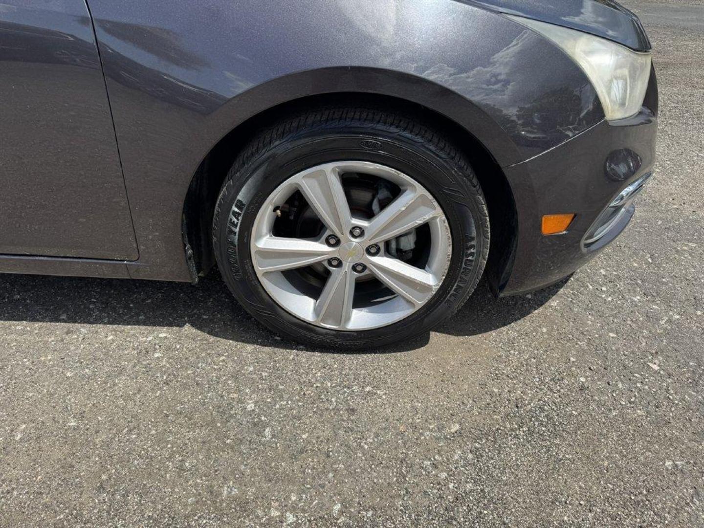 2015 Grey /Black Chevrolet Cruze (1G1PE5SB6F7) with an 1.4l I-4 MFI Dohc T/C 1.4 engine, Automatic transmission, located at 745 East Steele Rd., West Columbia, SC, 29170, (803) 755-9148, 33.927212, -81.148483 - Speacial Internet Price! 2015 Chevrolet Cruze with AM/FM radio, Cruise control, Leather interior, Keyless entry, Powered windows, Powered door locks, Plus more! - Photo#26