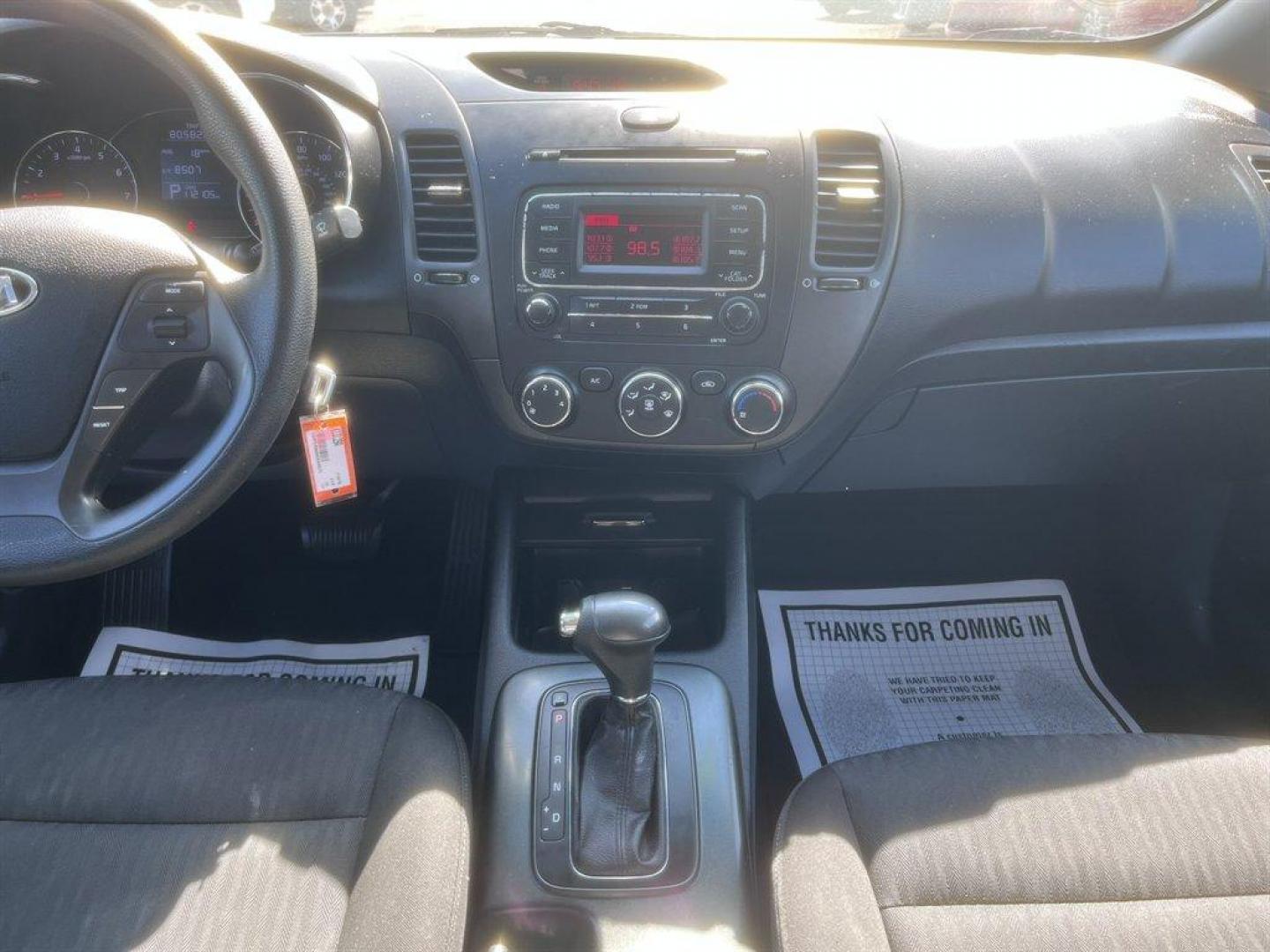 2016 Red /Black Kia Forte (KNAFK4A66G5) with an 1.8l I-4 MPI 1.8l engine, Automatic transmission, located at 745 East Steele Rd., West Columbia, SC, 29170, (803) 755-9148, 33.927212, -81.148483 - Special Internet Price! 2016 Kia Forte with AM/FM radio, Cruise control, Keyless entry, Cloth interior, Powered windows, Powered door locks, Plus more! - Photo#11