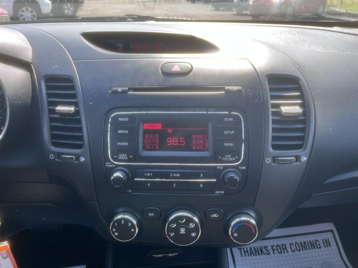 2016 Red /Black Kia Forte (KNAFK4A66G5) with an 1.8l I-4 MPI 1.8l engine, Automatic transmission, located at 745 East Steele Rd., West Columbia, SC, 29170, (803) 755-9148, 33.927212, -81.148483 - Special Internet Price! 2016 Kia Forte with AM/FM radio, Cruise control, Keyless entry, Cloth interior, Powered windows, Powered door locks, Plus more! - Photo#12