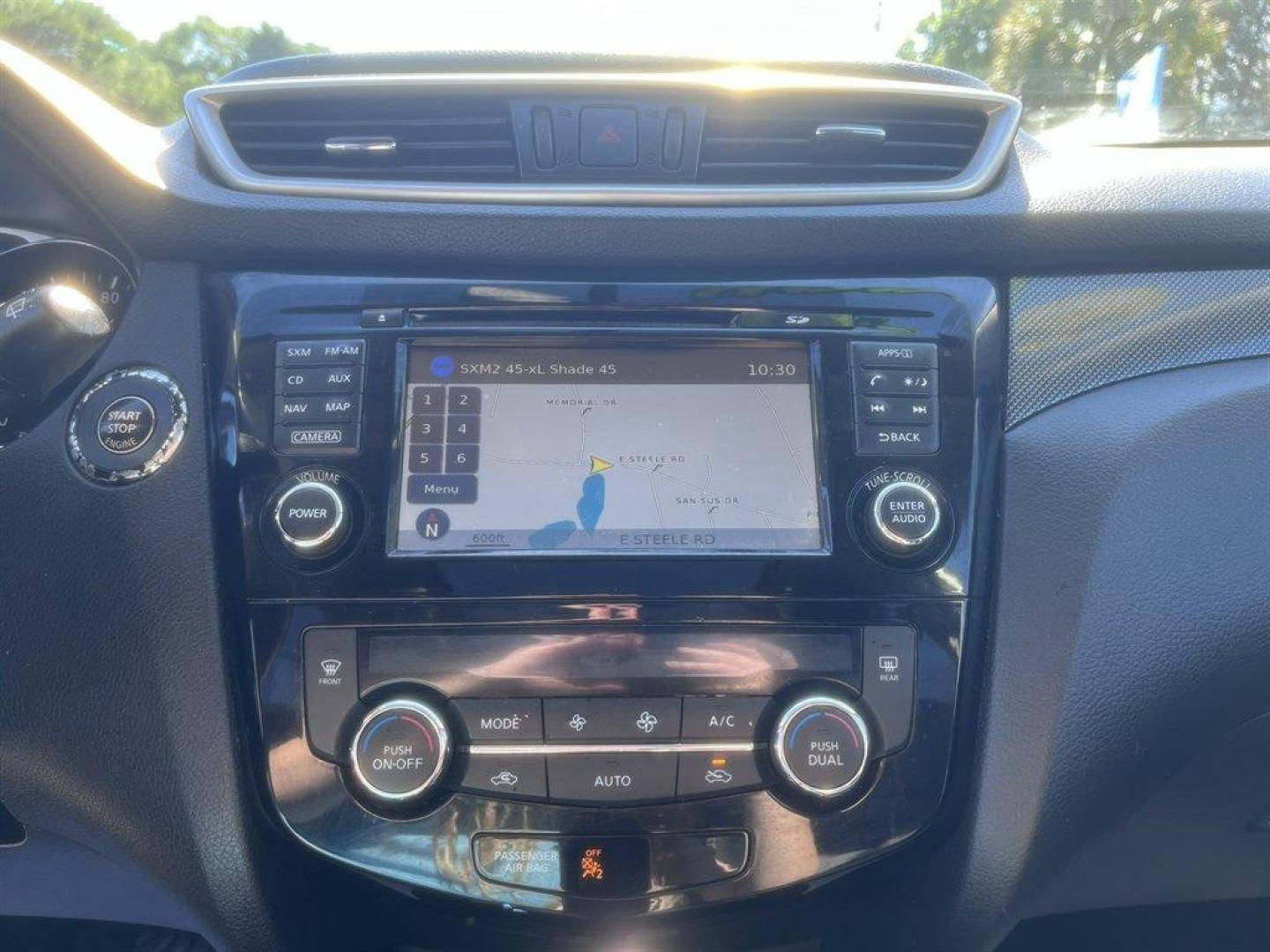 2015 Silver /Black Nissan Rogue (5N1AT2MT5FC) with an 2.5l I-4 MPI Dohc 2.5l engine, Automatic transmission, located at 745 East Steele Rd., West Columbia, SC, 29170, (803) 755-9148, 33.927212, -81.148483 - Special Internet Price! 2015 Nissan Rogue with AM/FM radio, Backup camera, Navigation, Push to start, Keyless entry, Cruise control, Panoramic sunroof, Leather interior, Heated front seats, Powered windows, Powered door locks, Plus more! - Photo#12