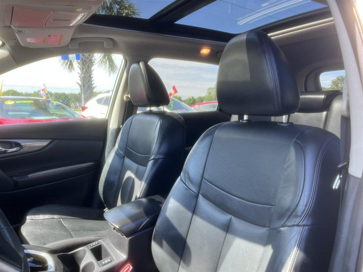 2015 Silver /Black Nissan Rogue (5N1AT2MT5FC) with an 2.5l I-4 MPI Dohc 2.5l engine, Automatic transmission, located at 745 East Steele Rd., West Columbia, SC, 29170, (803) 755-9148, 33.927212, -81.148483 - Special Internet Price! 2015 Nissan Rogue with AM/FM radio, Backup camera, Navigation, Push to start, Keyless entry, Cruise control, Panoramic sunroof, Leather interior, Heated front seats, Powered windows, Powered door locks, Plus more! - Photo#22