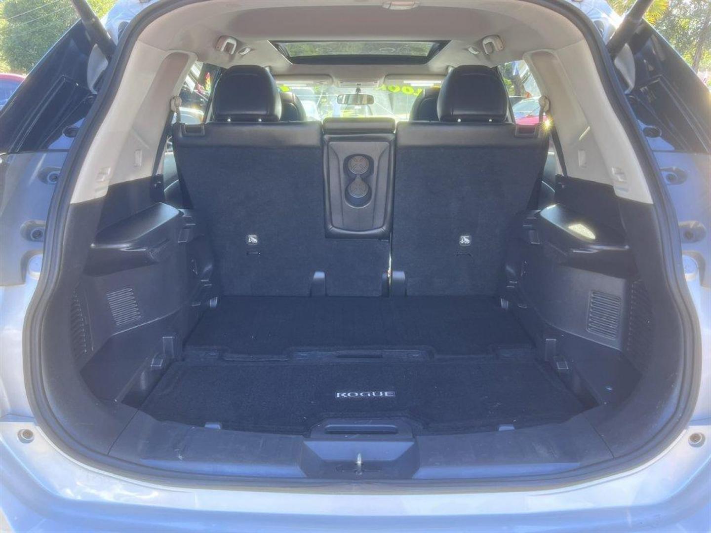 2015 Silver /Black Nissan Rogue (5N1AT2MT5FC) with an 2.5l I-4 MPI Dohc 2.5l engine, Automatic transmission, located at 745 East Steele Rd., West Columbia, SC, 29170, (803) 755-9148, 33.927212, -81.148483 - Special Internet Price! 2015 Nissan Rogue with AM/FM radio, Backup camera, Navigation, Push to start, Keyless entry, Cruise control, Panoramic sunroof, Leather interior, Heated front seats, Powered windows, Powered door locks, Plus more! - Photo#30