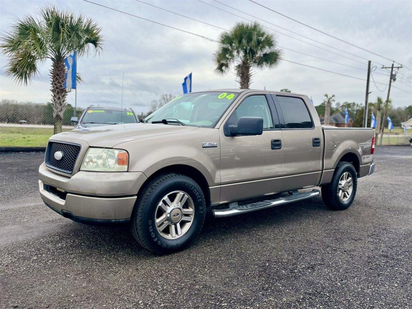 2004 Bronze /Taupe Ford F150 (1FTRW12W94K) with an 4.6l V8 EFI Sohc 4.6l engine, Automatic transmission, located at 745 East Steele Rd., West Columbia, SC, 29170, (803) 755-9148, 33.927212, -81.148483 - Special Internet Price! 2004 Ford F150 with AM/FM radio, Cruise control, Powered driver seat, Cloth interior, Powered door locks, Powered windows, Plus more! - Photo#0