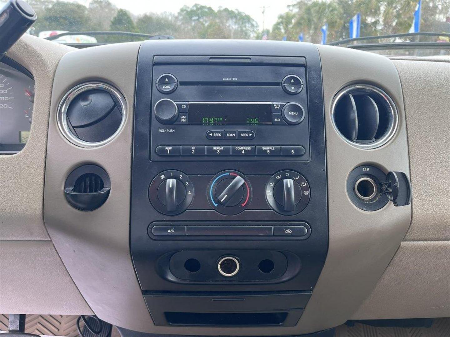 2004 Bronze /Taupe Ford F150 (1FTRW12W94K) with an 4.6l V8 EFI Sohc 4.6l engine, Automatic transmission, located at 745 East Steele Rd., West Columbia, SC, 29170, (803) 755-9148, 33.927212, -81.148483 - Special Internet Price! 2004 Ford F150 with AM/FM radio, Cruise control, Powered driver seat, Cloth interior, Powered door locks, Powered windows, Plus more! - Photo#12