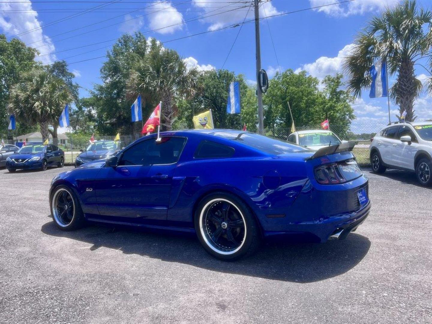 2014 Blue /Black Ford Mustang (1ZVBP8CF1E5) with an 5.0l V8 SFI 5.0l engine, Automatic transmission, located at 745 East Steele Rd., West Columbia, SC, 29170, (803) 755-9148, 33.927212, -81.148483 - Special Internet Price! 2014 Ford Mustang with AM/FM radio, Cruise control, Cloth interior, Powered windows, Powered door locks, Plus more! - Photo#5