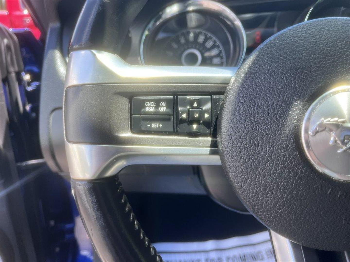 2014 Blue /Black Ford Mustang (1ZVBP8CF1E5) with an 5.0l V8 SFI 5.0l engine, Automatic transmission, located at 745 East Steele Rd., West Columbia, SC, 29170, (803) 755-9148, 33.927212, -81.148483 - Special Internet Price! 2014 Ford Mustang with AM/FM radio, Cruise control, Cloth interior, Powered windows, Powered door locks, Plus more! - Photo#8