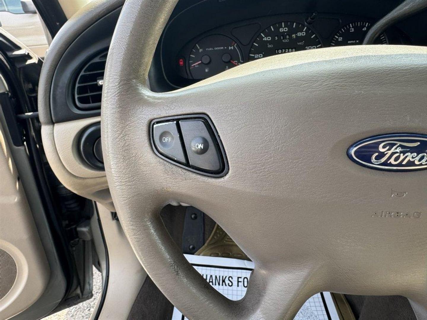 2002 Beige /Taupe Ford Taurus (1FAFP55292A) with an 3.0l V6 EFI Flex Fuel 3.0 engine, Automatic transmission, located at 745 East Steele Rd., West Columbia, SC, 29170, (803) 755-9148, 33.927212, -81.148483 - Special Internet Price! 2002 Ford Taurus - Photo#8