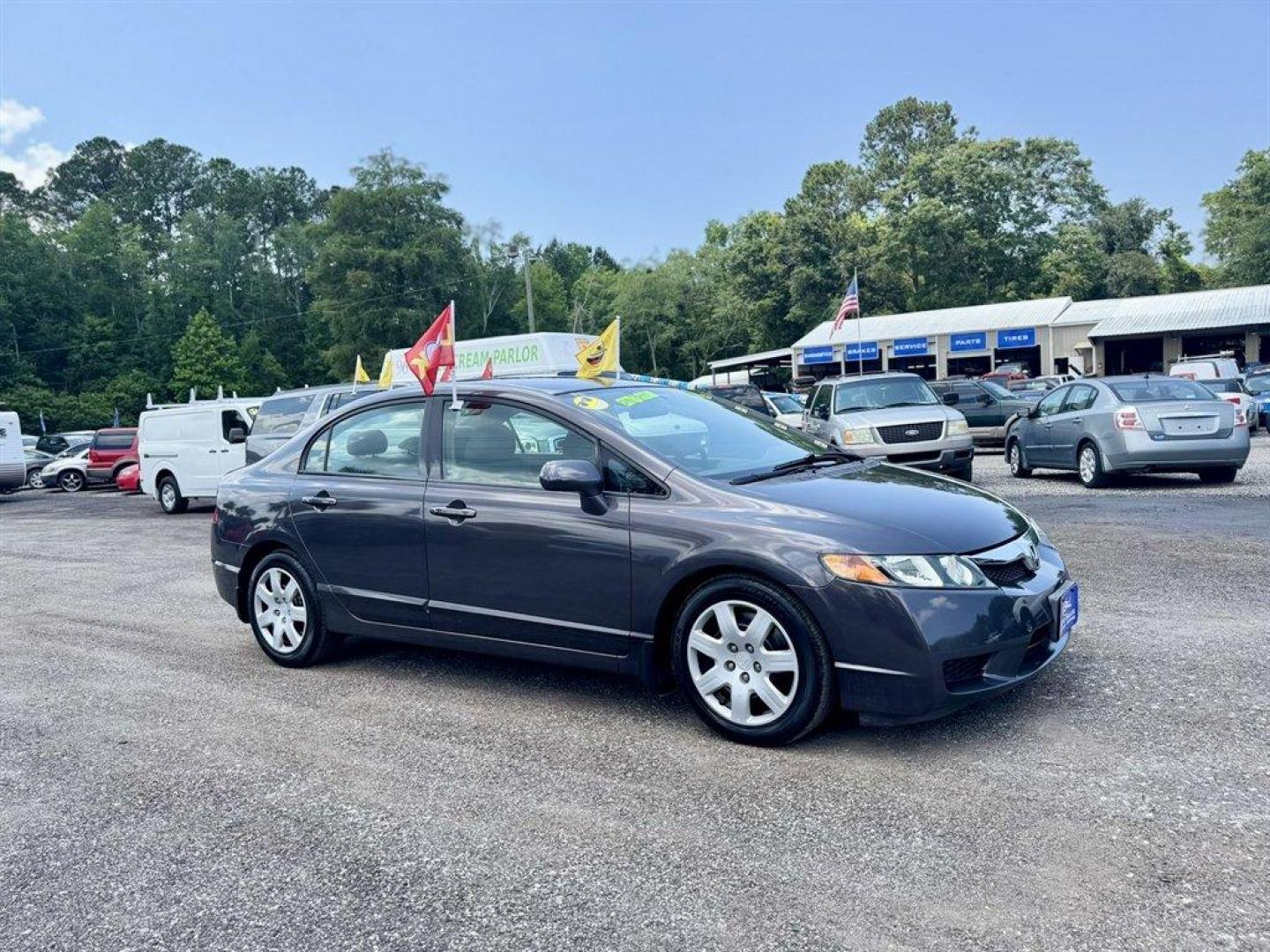 2010 Grey /Grey Honda Civic (2HGFA1F56AH) with an 1.8l I-4 MPI Sohc 1.8l engine, Automatic transmission, located at 745 East Steele Rd., West Columbia, SC, 29170, (803) 755-9148, 33.927212, -81.148483 - Special Internet Price! 2010 Honda Civic - Photo#2