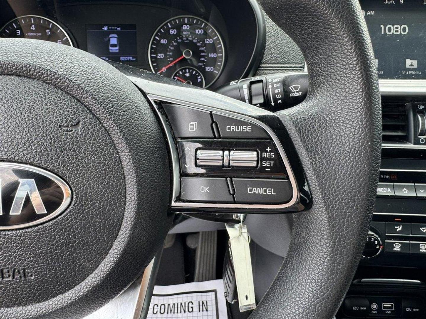 2019 Blue /Black Kia Optima (5XXGT4L37KG) with an 2.4l I-4 DI Dohc 2.4l engine, Automatic transmission, located at 745 East Steele Rd., West Columbia, SC, 29170, (803) 755-9148, 33.927212, -81.148483 - Special Internet Price! 2019 Kia Optima with AM/FM radio, Backup camera, Cruise control, Cloth interior, Keyless entry, Powered windows, Powered door locks, Plus more! - Photo#9