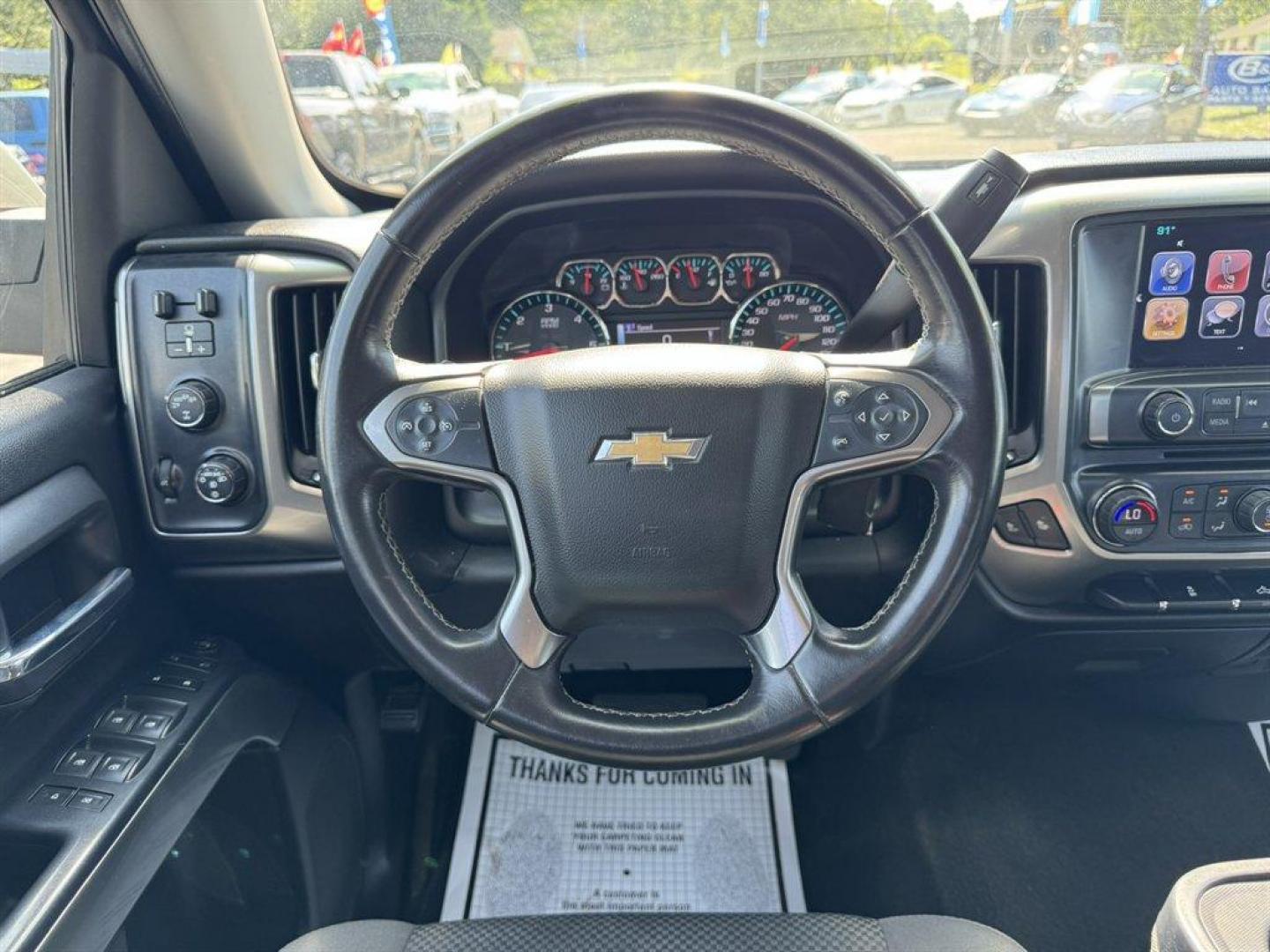 2017 Silver /Black Chevrolet Silverado 1500 (1GCVKREC8HZ) with an 5.3l V8 DI VVT Flex 5.3l engine, Automatic transmission, located at 745 East Steele Rd., West Columbia, SC, 29170, (803) 755-9148, 33.927212, -81.148483 - Special Internet Price! 2017 Chevrolet Silverado with AM/FM radio, Cruise control, Backup camera, 4X4, Powered driver seat, Cloth interior, Powered windows, Powered door locks, Plus more! - Photo#7