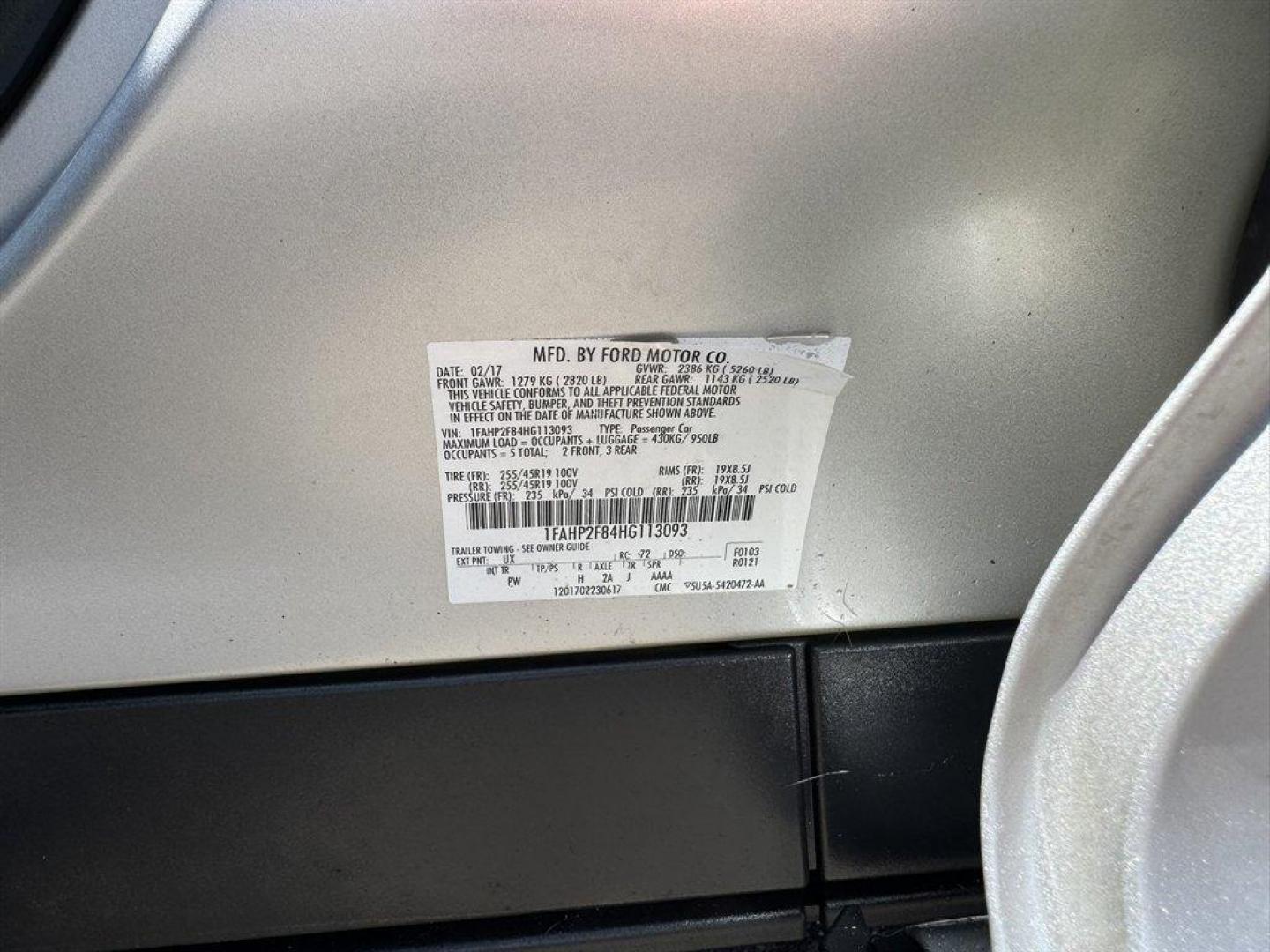 2017 Silver /Black Ford Taurus (1FAHP2F84HG) with an 3.5l V6 Smpi TI-VCT 3.5l engine, Automatic transmission, located at 745 East Steele Rd., West Columbia, SC, 29170, (803) 755-9148, 33.927212, -81.148483 - Special Internet Price! 2017 Ford Taurus with AM/FM radio, Bluetooth, Backup camera, Cruise control, Sunroof, Keyless entry, Leather interior, Heated seats, Powered front seats, Powered windows, Powered door locks, Plus more! - Photo#37