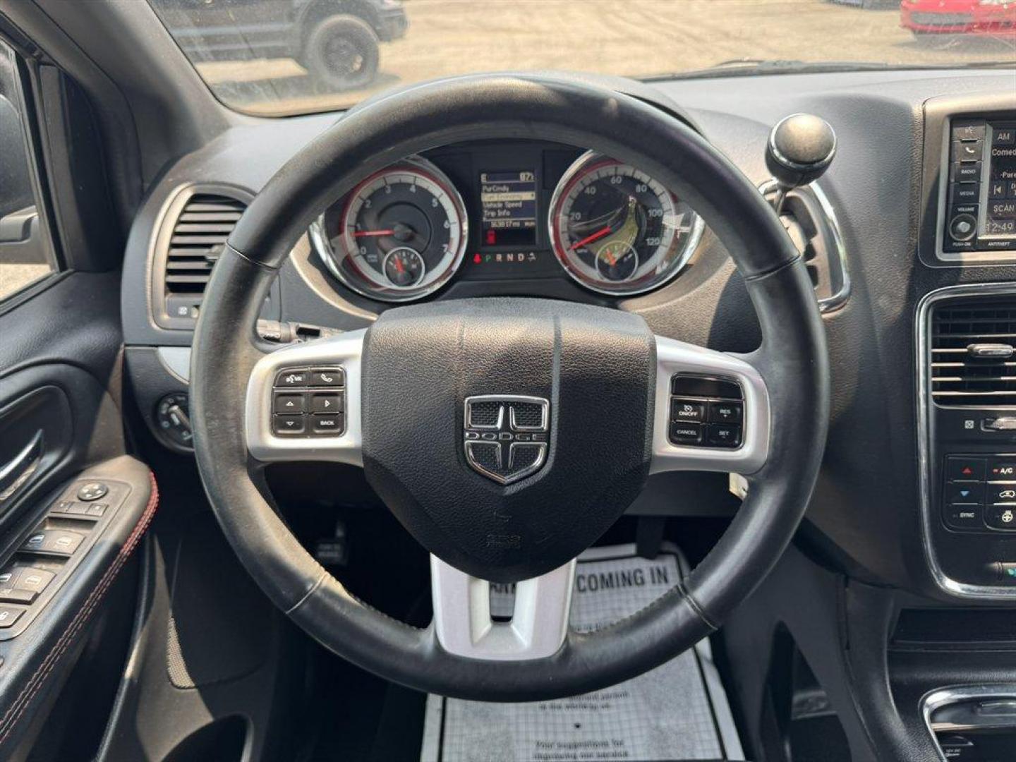 2017 Black /Black Dodge Grand Caravan (2C4RDGEG2HR) with an 3.6l V6 MPI Dohc VVT Flex engine, Automatic transmission, located at 745 East Steele Rd., West Columbia, SC, 29170, (803) 755-9148, 33.927212, -81.148483 - Special Internet Price! 2017 Dodge Grand Caravan with AM/FM radio, Bluetooth, Cruise control, Leather interior, 3rd row seating, Powered liftgate, Powered windows, Powered door locks, Plus more! - Photo#7