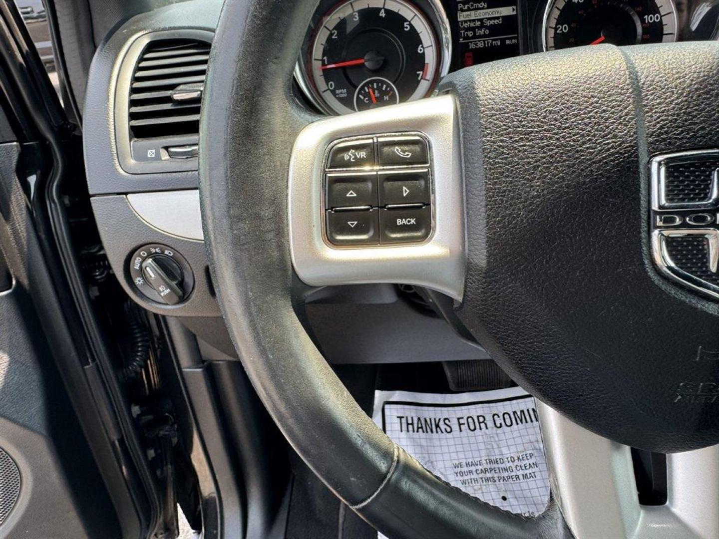 2017 Black /Black Dodge Grand Caravan (2C4RDGEG2HR) with an 3.6l V6 MPI Dohc VVT Flex engine, Automatic transmission, located at 745 East Steele Rd., West Columbia, SC, 29170, (803) 755-9148, 33.927212, -81.148483 - Special Internet Price! 2017 Dodge Grand Caravan with AM/FM radio, Bluetooth, Cruise control, Leather interior, 3rd row seating, Powered liftgate, Powered windows, Powered door locks, Plus more! - Photo#8