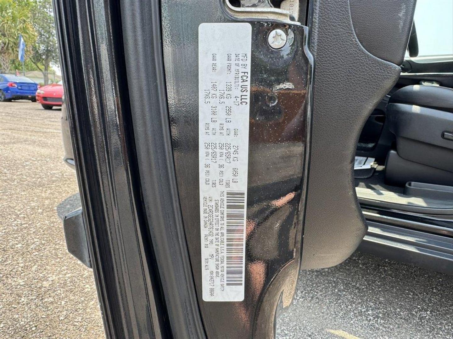 2017 Black /Black Dodge Grand Caravan (2C4RDGEG2HR) with an 3.6l V6 MPI Dohc VVT Flex engine, Automatic transmission, located at 745 East Steele Rd., West Columbia, SC, 29170, (803) 755-9148, 33.927212, -81.148483 - Special Internet Price! 2017 Dodge Grand Caravan with AM/FM radio, Bluetooth, Cruise control, Leather interior, 3rd row seating, Powered liftgate, Powered windows, Powered door locks, Plus more! - Photo#34