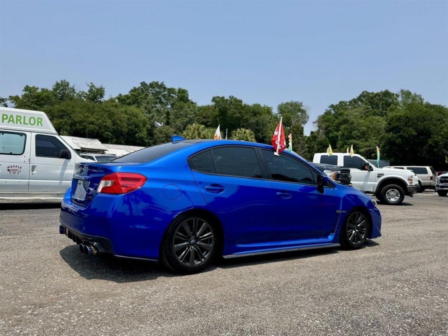 2015 Blue /Black Subaru WRX (JF1VA1A69F9) with an 2.0l H-4 DI Dohc T/C 2.0l engine, Manual transmission, located at 745 East Steele Rd., West Columbia, SC, 29170, (803) 755-9148, 33.927212, -81.148483 - Special Internet Price! 2015 Subaru WRX - Photo#3