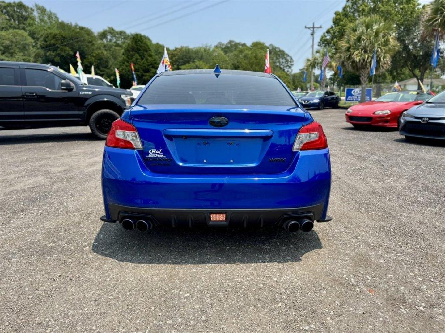 2015 Blue /Black Subaru WRX (JF1VA1A69F9) with an 2.0l H-4 DI Dohc T/C 2.0l engine, Manual transmission, located at 745 East Steele Rd., West Columbia, SC, 29170, (803) 755-9148, 33.927212, -81.148483 - Special Internet Price! 2015 Subaru WRX - Photo#4