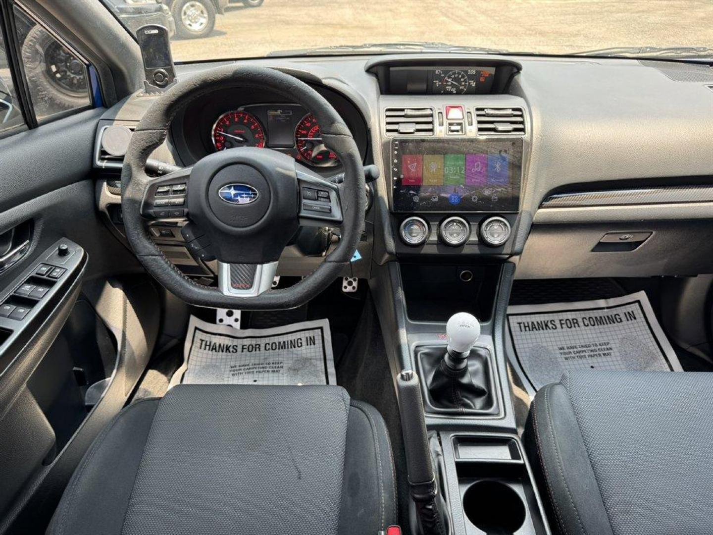 2015 Blue /Black Subaru WRX (JF1VA1A69F9) with an 2.0l H-4 DI Dohc T/C 2.0l engine, Manual transmission, located at 745 East Steele Rd., West Columbia, SC, 29170, (803) 755-9148, 33.927212, -81.148483 - Special Internet Price! 2015 Subaru WRX - Photo#6