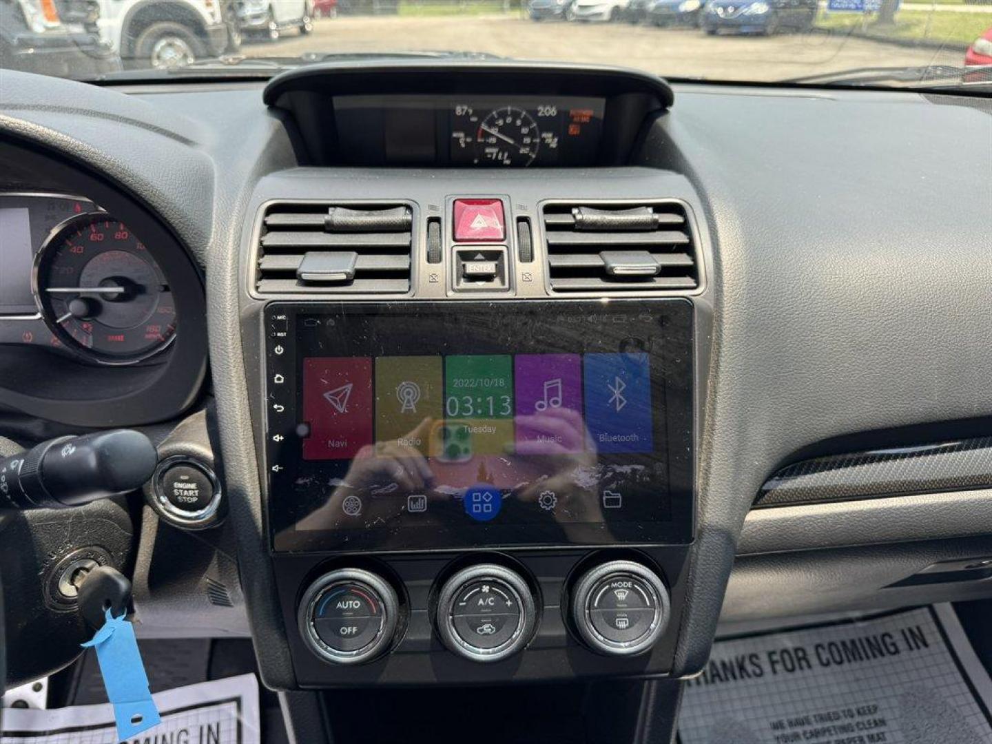 2015 Blue /Black Subaru WRX (JF1VA1A69F9) with an 2.0l H-4 DI Dohc T/C 2.0l engine, Manual transmission, located at 745 East Steele Rd., West Columbia, SC, 29170, (803) 755-9148, 33.927212, -81.148483 - Special Internet Price! 2015 Subaru WRX - Photo#12